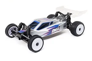 Losi Micro-B 2S RC Buggy Electric 2WD 1/24 Scale RTR - Silver image 126659