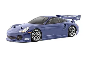 HPI 1/10 Porsche 911 Turbo Unpainted Body Shell - Clear image 126798