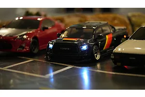 Kyosho Fazer D2 FZD2L Toyota Tundra Drift Ver. RC Drift Car Electric 2WD 1/10 Scale RTR - Black image 126826