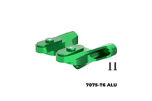 GPM Aluminium Rear Wing Mount - Green