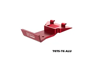 GPM Aluminium Front Skid Plate/Bumper - Red