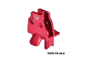 GPM Aluminium Centre Diff Gear Cover - Red