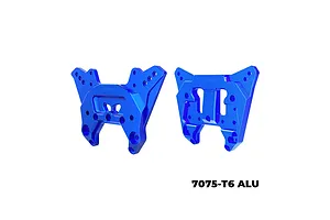 GPM Aluminium Front &amp; Rear Shock Towers 2Pcs - Blue