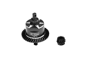 GPM Steel &amp; Aluminium Rear Complete Differential - Black
