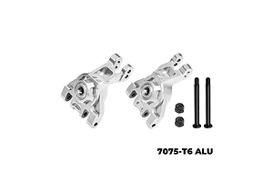 GPM Aluminium Rear Hubs with Oversized Bearings 2Pcs - Silver