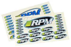 RPM Pro Logo Decal Sheets - 46 Decals image 12705