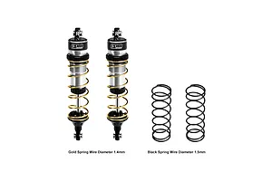 GPM Aluminium 104mm Rear Adjustable Shocks 2Pcs - Silver