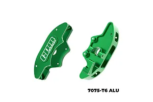 GPM Aluminium Front Brake Calipers 2Pcs - Green