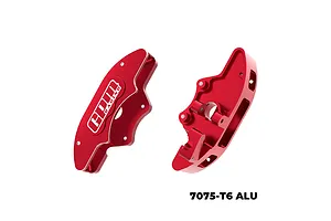 GPM Aluminium Front Brake Calipers 2Pcs - Red