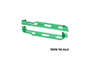GPM Aluminium Chassis Nerf Bars 2Pcs - Green