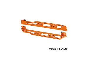 GPM Aluminium Chassis Nerf Bars 2Pcs - Orange