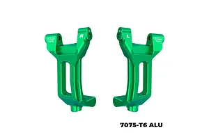 GPM Aluminium Front Hub Carriers (C-Hubs) 2Pcs - Green