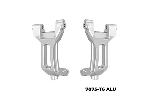 GPM Aluminium Front Hub Carriers (C-Hubs) 2Pcs - Silver