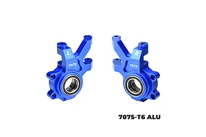 GPM Aluminium Front Oversized Steering Hubs 2Pcs - Blue