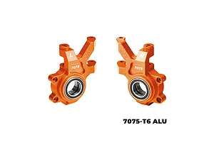 GPM Aluminium Front Oversized Steering Hubs 2Pcs - Orange