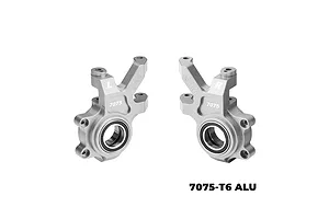 GPM Aluminium Front Oversized Steering Hubs 2Pcs - Silver