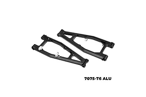 GPM Aluminium Front Upper Suspension Arms 2Pcs - Black