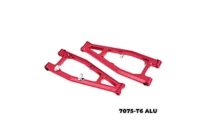 GPM Aluminium Front Upper Suspension Arms 2Pcs - Red
