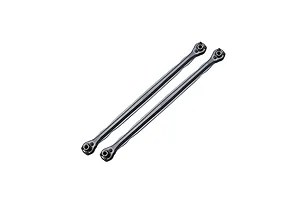 GPM Aluminium Front Steering Rods 2Pcs - Grey Silver