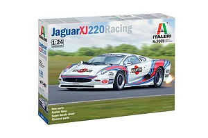 Italeri 1/24 Jaguar XJ 220 Race Car Scaled Plastic Model Kit