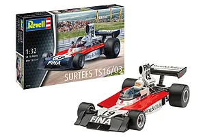 Revell 1/32 Surtees TS16-03 1974 Formula 1 Scaled Plastic Model Set image 127120
