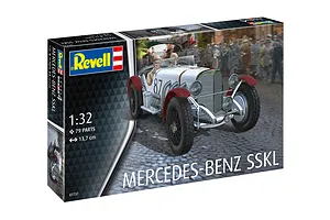 Revell 1/32 Mercedes-Benz SSKL Car Scaled Plastic Model Set image 127152