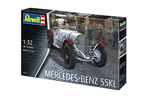 Revell 1/32 Mercedes-Benz SSKL Car Scaled Plastic Model Set image 127154