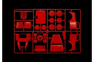 Italeri 1/24 Opel Blitz Fire Truck Scaled Plastic Model Kit image 127388