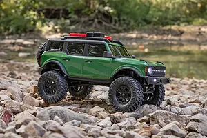 Axial SCX24 2021 Ford Bronco RC Rock Crawler Electric 4WD 1/24 Scale RTR - Green image 127578