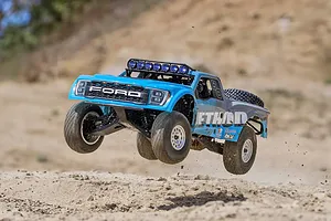 Losi Ford F-150 Raptor Baja Rey 2.0 4X4 RC Short Course Truck Electric Brushless 4WD 1/10 Scale RTR - Method image 127642