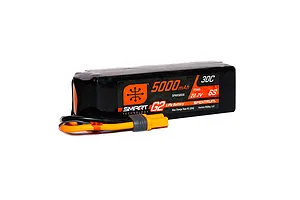 Spektrum Powerstage Air 22.2V 5000mAh 30C 6S Soft Case LiPo Battery and S1400 Smart Charger Combo image 127781