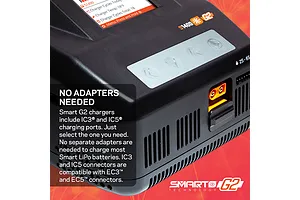 Spektrum Powerstage Air 22.2V 5000mAh 30C 6S Soft Case LiPo Battery and S1400 Smart Charger Combo image 127784