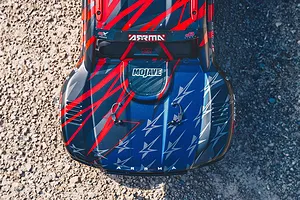 ARRMA MOJAVE 6S V2 BLX Desert Racer RC Short Course Truck Electric Brushless 4WD 1/7 Scale RTR - Red/Black image 127818