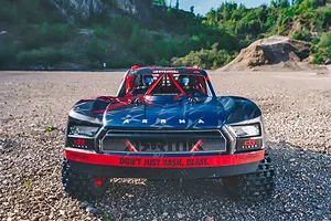ARRMA MOJAVE 6S V2 BLX Desert Racer RC Short Course Truck Electric Brushless 4WD 1/7 Scale RTR - Red/Black image 127819