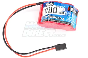 nVision 6V 1700mAh Hump Soft Case NiMH Battery image 12783