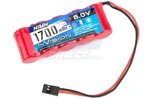 nVision 6V 1700mAh Flat Soft Case NiMH Battery image 12785
