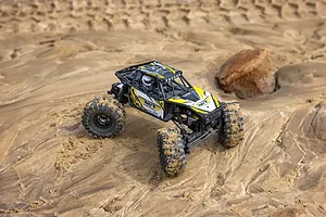 Axial UTB18 Capra 4WS RC Trail Rock Crawler Electric 4WD 1/18 Scale RTR - Yellow image 127865