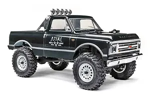 Axial SCX24 1967 Chevrolet C10 RC Rock Crawler Electric 4WD 1/24 Scale RTR - Black image 127867