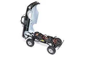 Axial SCX24 1967 Chevrolet C10 RC Rock Crawler Electric 4WD 1/24 Scale RTR - Black image 127873