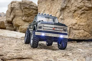 Axial SCX24 1967 Chevrolet C10 RC Rock Crawler Electric 4WD 1/24 Scale RTR - Black image 127875