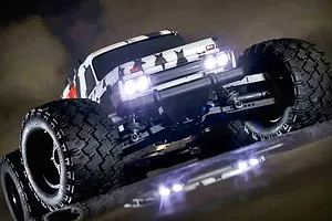 Kyosho Mad Wagon VE RC Monster Truck Electric Brushless 4WD 1/10 Scale RTR - Black/White image 127915