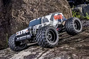 Kyosho Mad Wagon VE RC Monster Truck Electric Brushless 4WD 1/10 Scale RTR - Black/White image 127920