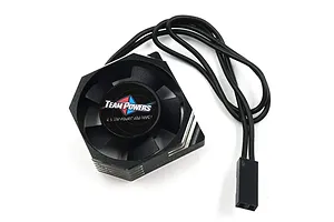 Team Powers Aluminium 30x15mm 33,000RPM High Speed Fan - Black image 127973