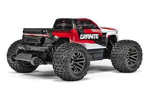 ARRMA Granite 223S DSC RC Monster Truck Electric Brushless 4WD 1/10 Scale RTR - Red image 128083