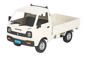 WPL D14 Suzuki Carry RC Drift Kei Truck Electric 4WD 1/10 Scale RTR - White image 128120