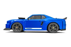 Maverick Quantum R Flux 4S RC Muscle Car Electric Brushless 4WD 1/8 Scale RTR - Blue image 128123