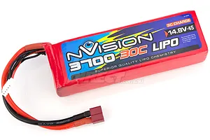 nVision 14.8V 3700mAh 30C Soft Case LiPo Battery image 12819