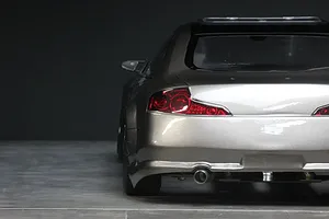 Pandora RC 1/10 V35 Skyline (Infiniti G35 Coupe) Unpainted Body Shell - Clear image 128225