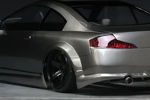 Pandora RC 1/10 V35 Skyline (Infiniti G35 Coupe) Unpainted Body Shell - Clear image 128227