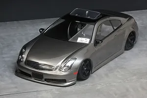 Pandora RC 1/10 V35 Skyline (Infiniti G35 Coupe) Unpainted Body Shell - Clear image 128230